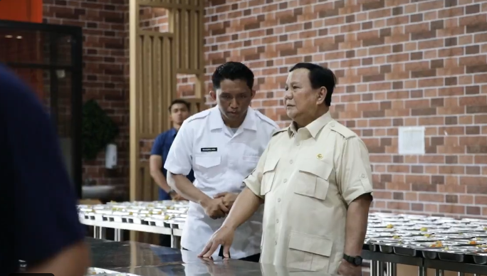 Prabowo menyatakan, jika penggilingan swasta tidak mampu memenuhi HPP, pemerintah akan turun tangan. (tangkap layar X)